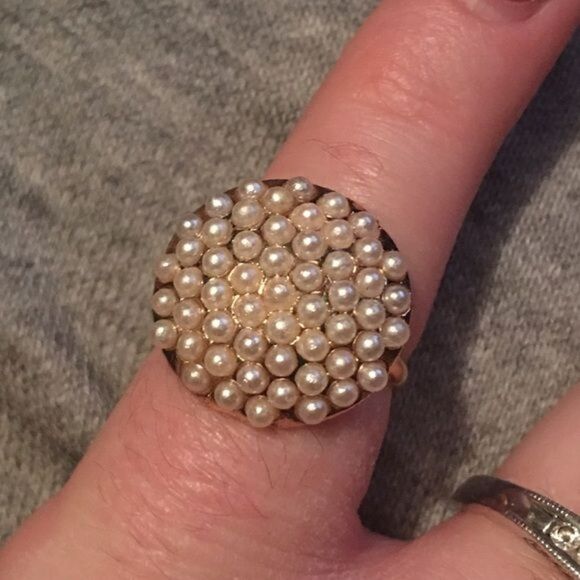 (C3) Pearl Ring - Picture 1 of 4